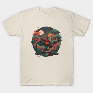 Japanese Village T-Shirt